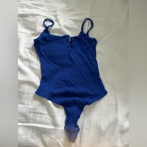 Garage blue bodysuit - Picture 1 of 9